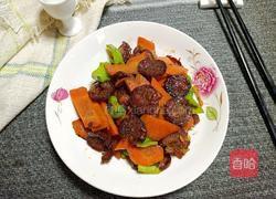 胡萝卜炒香肠的做法图解12