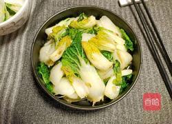 清炒菊花白菜的做法图解7