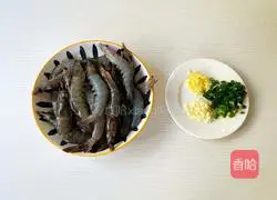 Illustration of Braised Prawns in Sauce 2