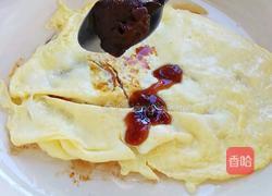 鸡蛋酱茼蒿的做法图解2