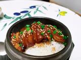红烧茄子盖饭