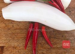 酸辣萝卜的做法图解1