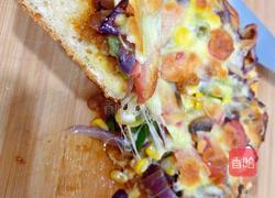 自制肥牛卷香肠披萨的做法图解17