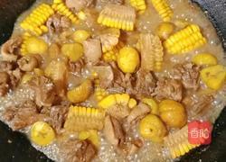 板栗玉米烧鸭的做法图解19