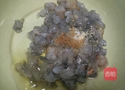 茄汁虾饼的做法图解2