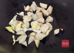 茭白茄子焖肉的做法图解4
