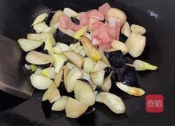 茭白茄子焖肉的做法图解6