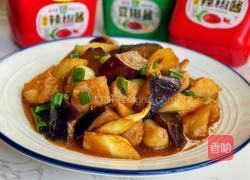 茭白茄子焖肉的做法图解13
