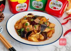 茭白茄子焖肉的做法图解14