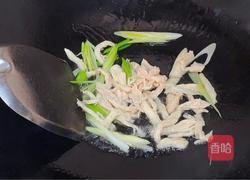 鸡肉丝炒河粉的做法图解4