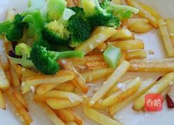 西兰花土豆条的做法图解3