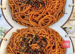 葱油拌面的做法图解4