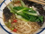 虾仁紫菜清汤面