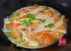 金针菇番茄汤的做法图解10