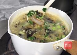 鲜虾木耳小米粥的做法图解9