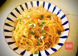 土豆丝炒酸菜的做法图解12