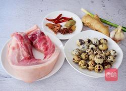 红烧肉炖鹌鹑蛋的做法图解1