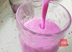 火龙果奶盖奶昔的做法图解3