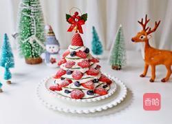 圣诞树松饼蛋糕的做法图解20