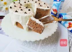 淋面咖啡中空戚风蛋糕的做法图解19