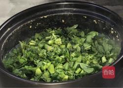 茼蒿肉末小米粥的做法图解6