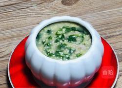 茼蒿肉末小米粥的做法图解9