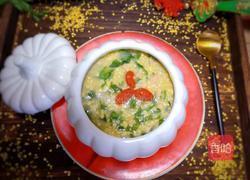 茼蒿肉末小米粥的做法图解11