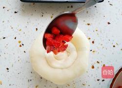 草莓大福 小雪人的做法图解2
