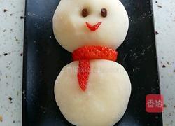 草莓大福 小雪人的做法图解11