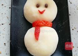 草莓大福 小雪人的做法图解12