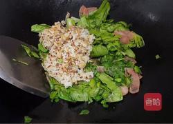 腊肠炒谷物饭的做法图解8