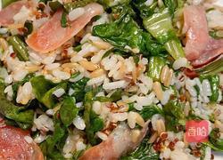 腊肠炒谷物饭的做法图解10