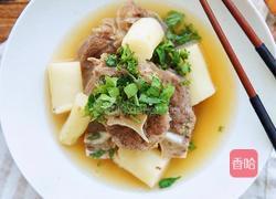 山药牛尾煲的做法图解10