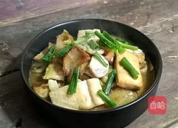 口蘑腊味豆腐的做法图解11
