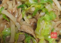 家常肉炒饼的做法图解13