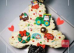 圣诞树纸杯蛋糕的做法图解8