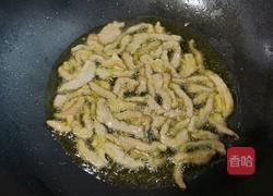 蒜苔肉丝 的做法图解4