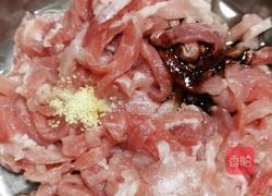 家常蒜苔炒肉的做法图解3