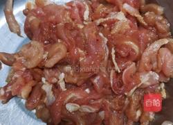 家常蒜苔炒肉的做法图解4