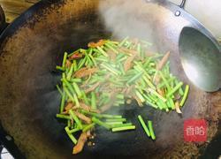 蒜苔炒肉丝的做法图解9