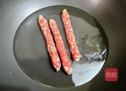 尖椒炒臘腸的做法圖解2