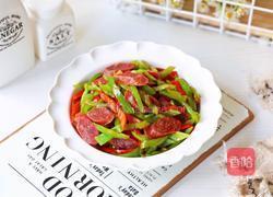 尖椒炒腊肠的做法图解12