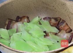 腊肉炒莴笋的做法图解10