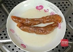 茭白炒腊肠的做法图解1