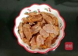 茭白炒腊肠的做法图解2