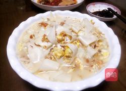 姜末鸡蛋面片汤的做法图解6