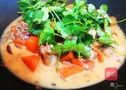 胡萝卜烧羊肉的做法图解8