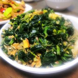 粉丝鸡蛋拌菠菜的做法[图]