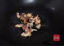 豆干炒腊肉的做法图解3