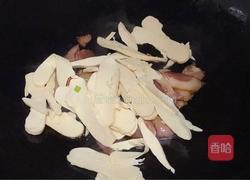 豆干炒腊肉的做法图解5